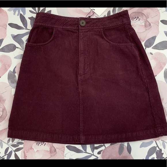 Zara Corduroy Mini Skirt 💜 - Picture 7 of 11